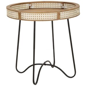 Mauro Ferretti bijzettafel Fuji Ø 60x60,5 cm veelkleurig
