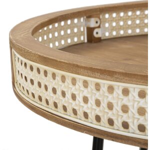 Mauro Ferretti bijzettafel Fuji Ø 60x60,5 cm veelkleurig