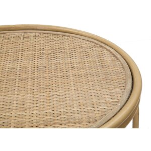 Mauro Ferretti bijzettafel Samui Ø 40x55 cm natuurlijke kleur