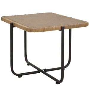 Mauro Ferretti salontafel Cebu 75x55x46,5 cm zwart bruin