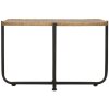 Mauro Ferretti salontafel Cebu 75x55x46,5 cm zwart bruin