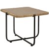 Mauro Ferretti salontafel Cebu 75x55x46,5 cm zwart bruin