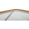 Mauro Ferretti Saint Barth salontafel 70x50x45 cm zwart bruin