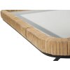 Mauro Ferretti Saint Barth salontafel 70x50x45 cm zwart bruin