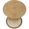 Mauro Ferretti bijzettafel rotan Ø 48x56 cm naturel