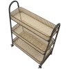 Mauro Ferretti trolley Fuji 60x30x80 cm zwart naturel