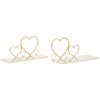 Mauro Ferretti wandconsole harten set 2 stuks 41,5x18x21 cm goud