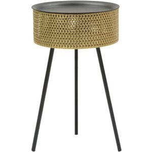 Mauro Ferretti Glovy bijzettafel Ø 40x65 cm goud...
