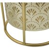 Mauro Ferretti Golvy bloemenstandaard set van 2 Ø 21x40 en 19x22 cm goud