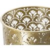 Mauro Ferretti Golvy bloemenstandaard set van 2 Ø 21x52 en 19x42 cm goud