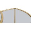 Mauro Ferretti bijzettafel Triangle set van 3 Ø 60x50-50x45-40x40 cm goud