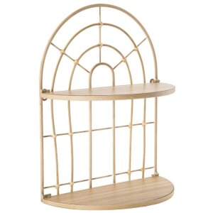 Mauro Ferretti wandplank Dubbele plank boog 34,5x18x45,5...