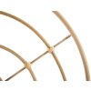 Mauro Ferretti wandplank Dubbele plank boog 34,5x18x45,5 cm bruin