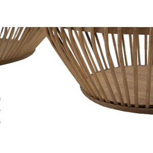 Mauro Ferretti mandenset Fuji 2-delig Ø 47x39,5-34x36,5 cm bruin