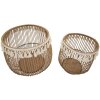 Mauro Ferretti mandenset Fuji 2-delig Ø 47x39,5-34x36,5 cm bruin
