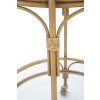 Mauro Ferretti serveerwagen Panama rond Ø 51x74 cm bruin