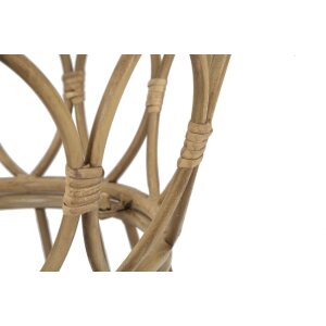 Mauro Ferretti salontafel Panama rond Ø 50x50 cm bruin