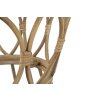 Mauro Ferretti salontafel Panama rond Ø 50x50 cm bruin