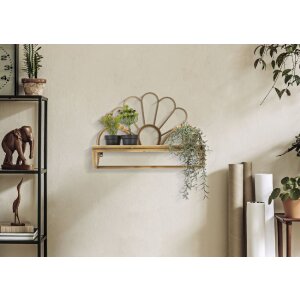Mauro Ferretti wandplank Panama 55x20,3x39,5 cm bruin