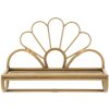 Mauro Ferretti wandplank Panama 55x20,3x39,5 cm bruin