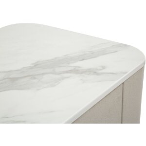 Mauro Ferretti nachtkastje schoonheid 60x40x47 cm crème goud