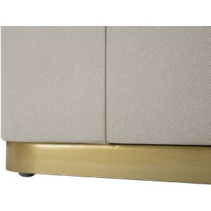 Mauro Ferretti nachtkastje schoonheid 60x40x47 cm crème goud
