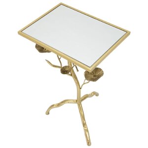 Mauro Ferretti bijzettafel Tisty 40x30x60 cm goud