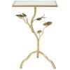 Mauro Ferretti bijzettafel Tisty 40x30x60 cm goud