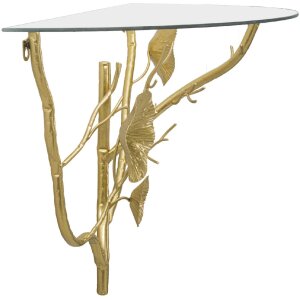 Mauro Ferretti wandtafel Tisty 60x30x40 cm goud