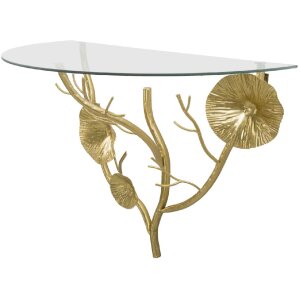 Mauro Ferretti wandtafel Tisty 60x30x40 cm goud