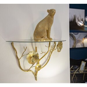 Mauro Ferretti wandtafel Tisty 60x30x40 cm goud