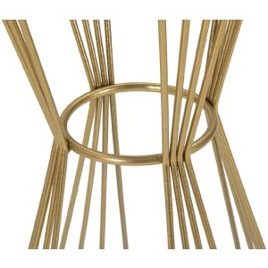 Mauro Ferretti bijzettafel Super Ø 40x80 goud