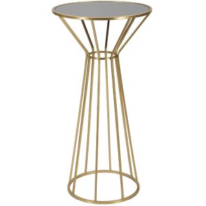 Mauro Ferretti bijzettafel Simple New Ø 50x100 goud