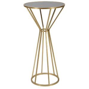 Mauro Ferretti bijzettafel Simple New Ø 40x80 cm goud