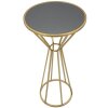 Mauro Ferretti bijzettafel Simple New Ø 40x80 cm goud