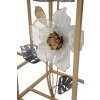 Mauro Ferretti bijzettafel bloemenset 2 stuks 36x36x70-30x30x60 cm veelkleurig