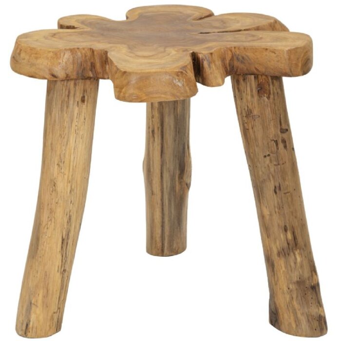 Mauro Ferretti bijzettafel Bintang 50x47x50 cm bruin