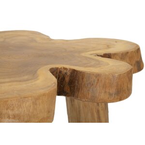 Mauro Ferretti bijzettafel Bintang 50x47x50 cm bruin