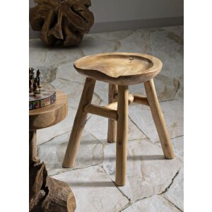 Mauro Ferretti kruk Sel Slim 35x30x42 cm bruin