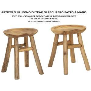 Mauro Ferretti kruk Sel Slim 35x30x42 cm bruin