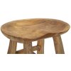 Mauro Ferretti kruk Sel Slim 35x30x42 cm bruin