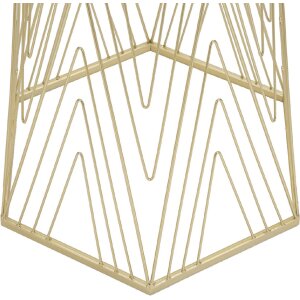 Mauro Ferretti telefoon tafellijnen 40x35x80 cm goud