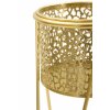 Mauro Ferretti bloemenstandaard Glod set van 2 21x20x46 en 18x18x32 cm goud