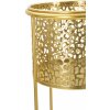 Mauro Ferretti bloemenstandaard Nat set van 2 Ø 17x46 en Ø 14x34 cm goud