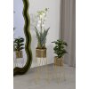 Mauro Ferretti bloemenstandaard Nat set van 2 21x20x46 en 18x18x32 cm goud