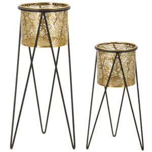 Mauro Ferretti Drak bloemenstandaard set van 2 21x20x46...