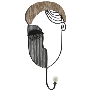 Mauro Ferretti Picassy wandhaak 22x6x35 cm veelkleurig