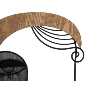 Mauro Ferretti Picassy wandhaak 22x6x35 cm veelkleurig