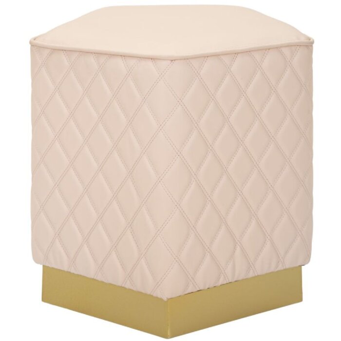 Mauro Ferretti Sharon kruk 35x35x38 cm roze goud
