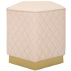 Mauro Ferretti Sharon kruk 35x35x38 cm roze goud